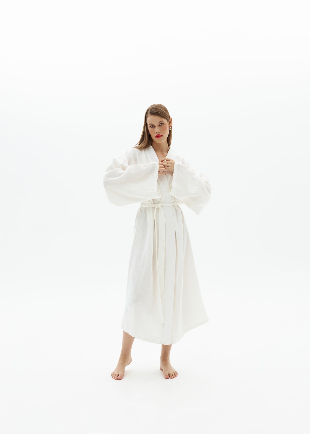 100% linen kimono for women | GOSSIE