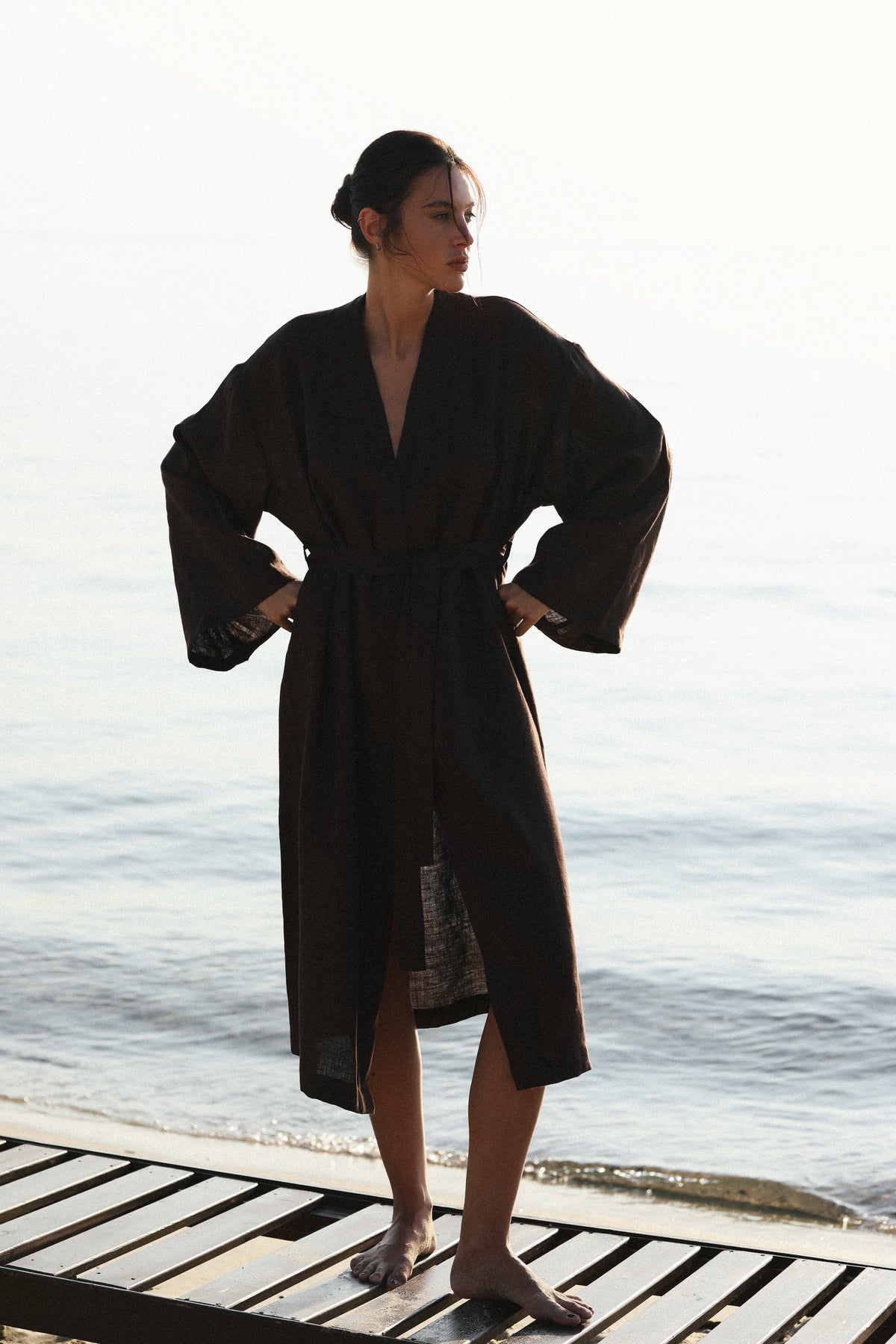 Kimono Petra | Deep Espresso