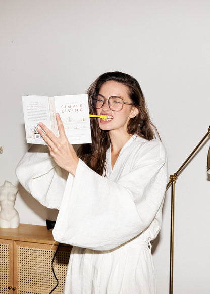 100% linen kimono for women | GOSSIE