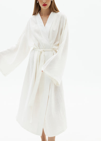 100% linen kimono for women | GOSSIE