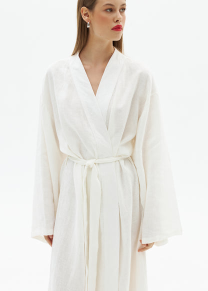 100% linen kimono for women | GOSSIE